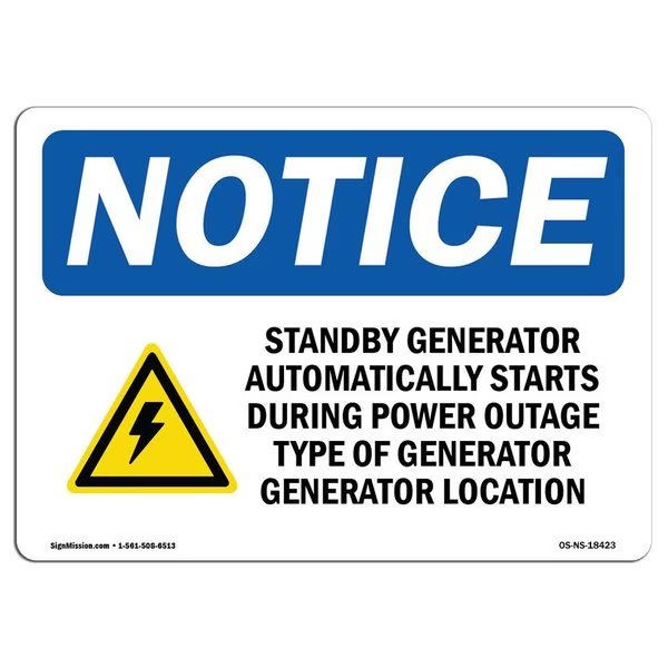 Safety Sign, OSHA Notice, 7